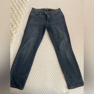 PAIGE Verdugo Crop medium dark denim size 30P